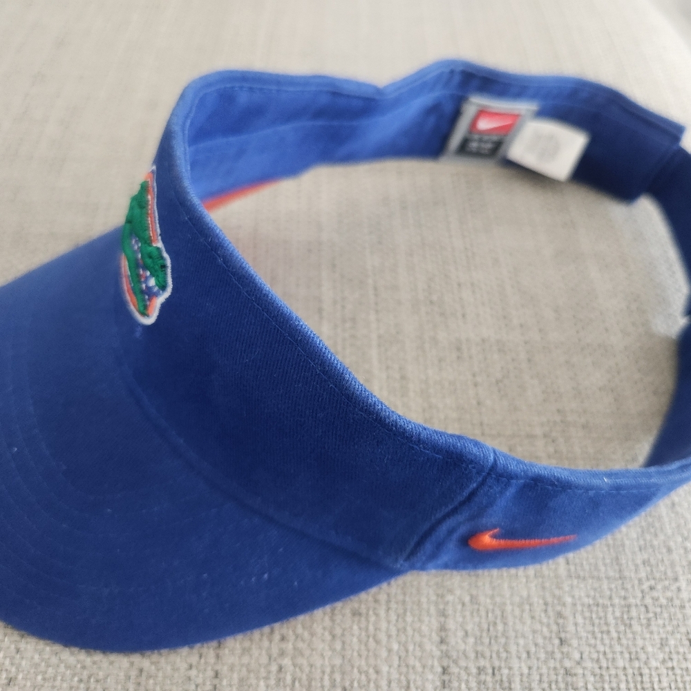 Nike Blue Visor Gators University Of Florida with Embroidered Logo - Picture 11 of 11